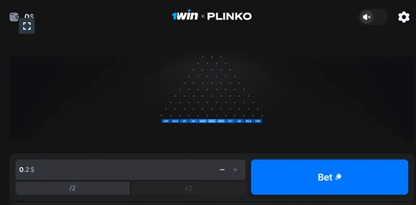 1win Plinko